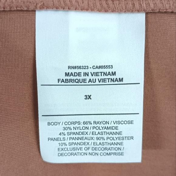 NWT Nike Women's Sportswear Icon Clash Skirt in Tan/Pink Combo 🤎🩷 3X - Picture 11 of 11